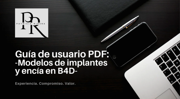 Guía de usuario- Modelos de implantes y encía en B4D-